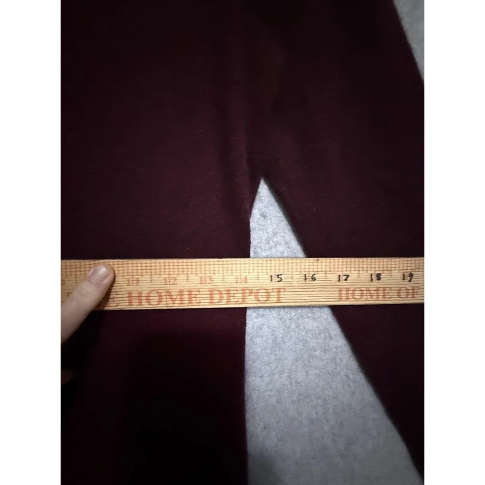 Qi Cashmere Sweater Dress Womens Medium Red 100% Cashmere Mock Neck Knee Length‎